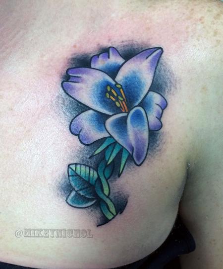 Tattoos - Lily Flower - 100199